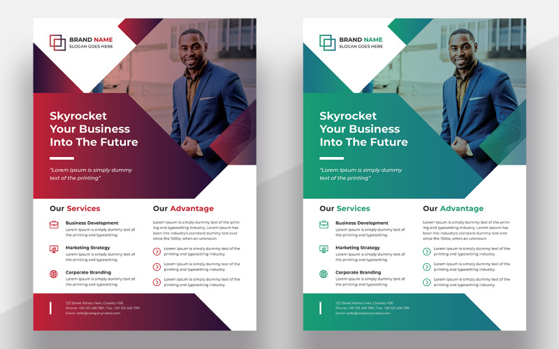 Download Фирменный стиль "Business Flyer - Corporate Identity Template" / Business Flyer - Corporate Identity Template - Фирменный стиль на тему графика a4,advertisement,advertising,agency,business,flyer,clean,company,corporate,creative,design,bundle,handout,leaflet,magazine,marketing,modern,multipurpose,newspaper,pamphlet