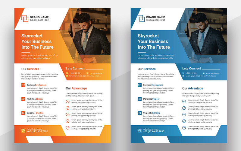 Download Фирменный стиль "Business Flyer - Corporate Identity Template" / Business Flyer - Corporate Identity Template - Фирменный стиль на тему графика a4,advertisement,advertising,agency,business,flyer,clean,company,corporate,creative,design,bundle,handout,leaflet,magazine,marketing,modern,multipurpose,newspaper,pamphlet