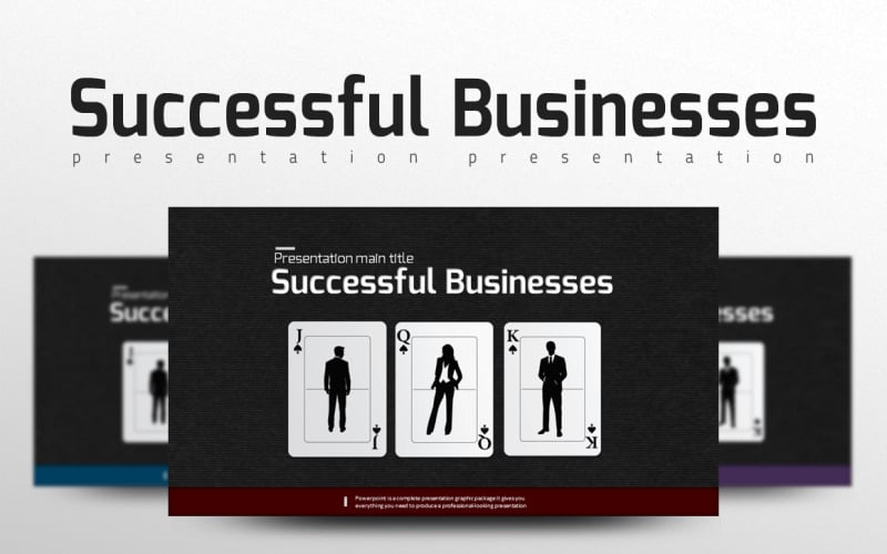 Modèle PowerPoint d'entreprise réussie
