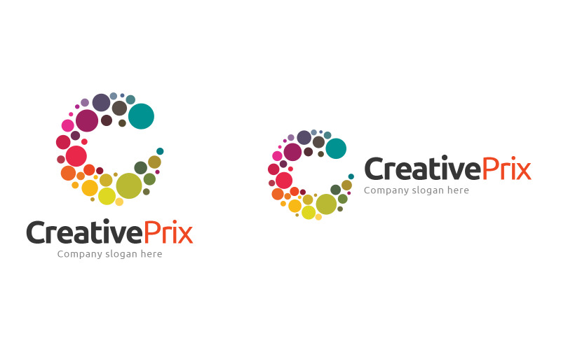 Modelo de logotipo CreativePrix