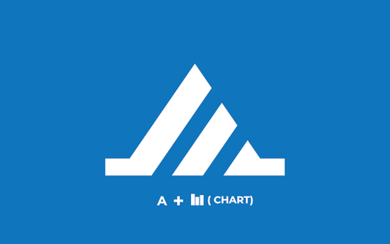 Download Шаблон логотипа "Accounting Letter A Logo Template" / Accounting Letter A Logo Template - Шаблон логотипа на тему графика accounting,letter,a,logo,finance,accountants,chart,traffic,insurance