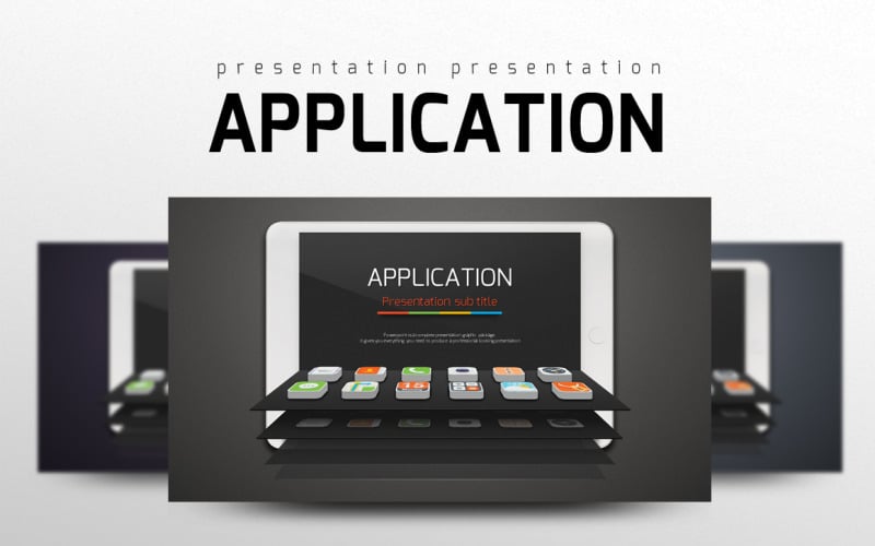 Applikation PowerPoint-mall