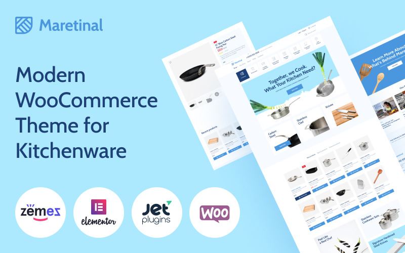 Maretinal - Plantilla de productos domésticos de WooCommerce