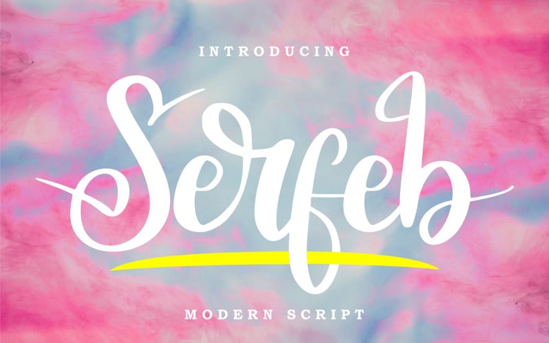 Serfeb | Modern El Yazısı Yazı Tipi