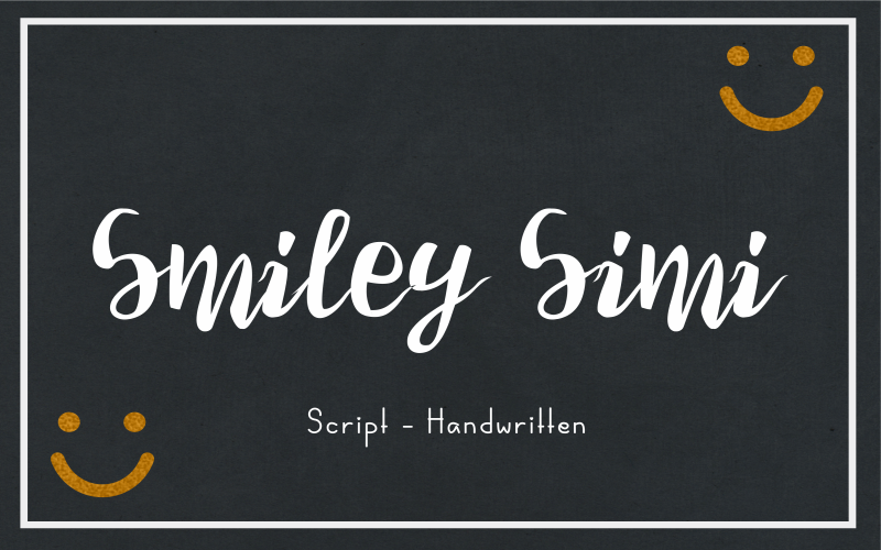 Smiley Simi Font