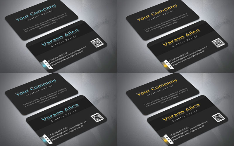 Download Фирменный стиль "Black Business card - Corporate Identity Template" / Black Business card - Corporate Identity Template - Фирменный стиль на тему графика black,business,card,call,classy,clean,corporate,creative,dark,design,high,quality,horizontal,luxury,minimal,minimalist,modern,name,personal,psd