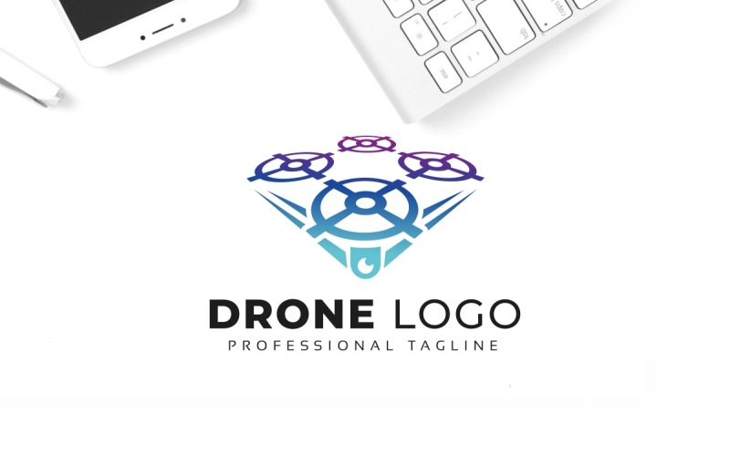 Download Шаблон логотипа "Drone Logo Template" / Drone Logo Template - Шаблон логотипа на тему графика agency,air,army,business,cam,camera,check,civil,drone,destination,drive,expert,logo,store,drones,flight,fly,guided,helicopter,hobby