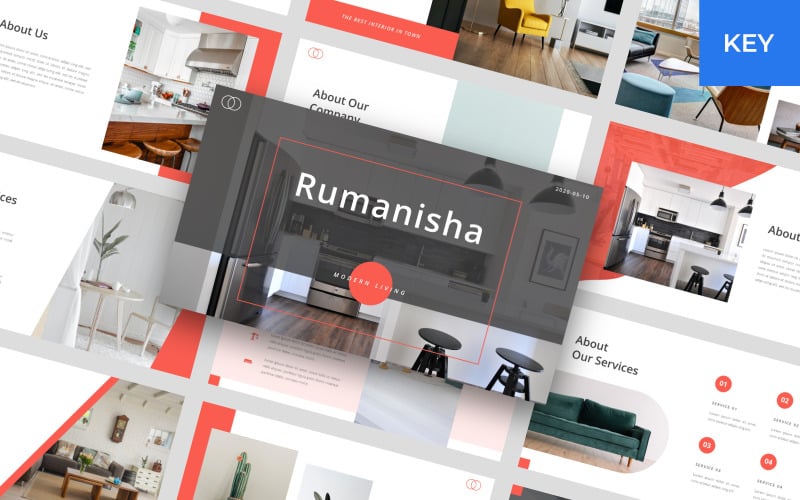 Rumanisha-室内-主旨模板