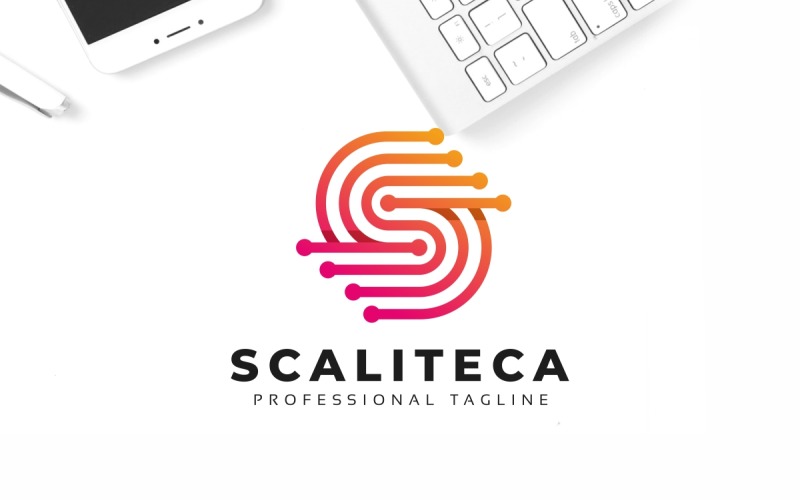 Download Шаблон логотипа "Scaliteca S Letter Logo Template" / Scaliteca S Letter Logo Template - Шаблон логотипа на тему графика app,blog,development,flow,infinity,internet,letter,line,lines,media,s,s,logo,simple,software,spin,spiral,square,startup,studio