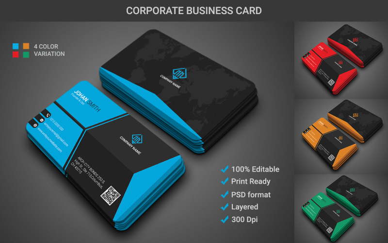 BUSINESS CARD - Corporate Identity Template