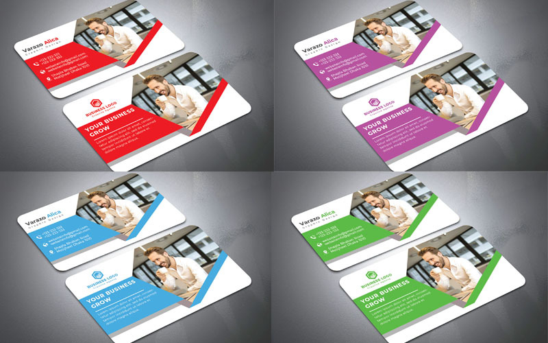 Download Фирменный стиль "Creative Business Card - Corporate Identity Template" / Creative Business Card - Corporate Identity Template - Фирменный стиль на тему графика agency,black,blue,business,card,clean,cmyk,company,corporate,creative,design,elegant,green,modern,orange,original,outstanding,photoshop,print,ready