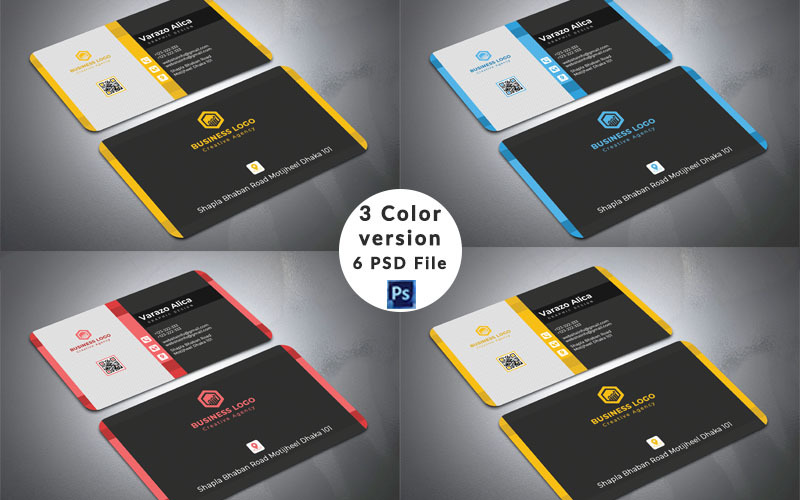 Download Фирменный стиль "Creative Business Card - Corporate Identity Template" / Creative Business Card - Corporate Identity Template - Фирменный стиль на тему графика agency,black,blue,business,card,clean,cmyk,company,corporate,creative,design,elegant,green,modern,orange,original,outstanding,photoshop,print,ready