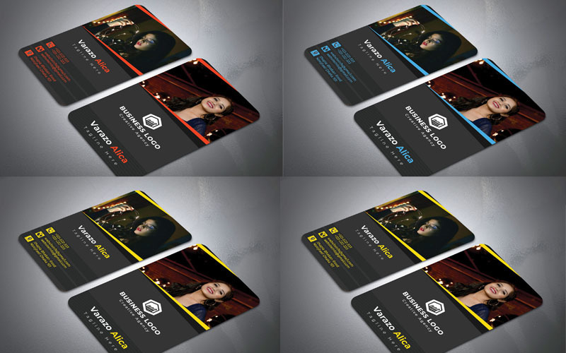 Download Фирменный стиль "Creative Business Card - Corporate Identity Template" / Creative Business Card - Corporate Identity Template - Фирменный стиль на тему графика agency,black,blue,business,card,clean,company,corporate,creative,design,elegant,green,horizontal,modern,orange,original,photoshop,print,ready,red