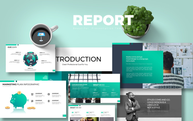 Report: modello di Keynote