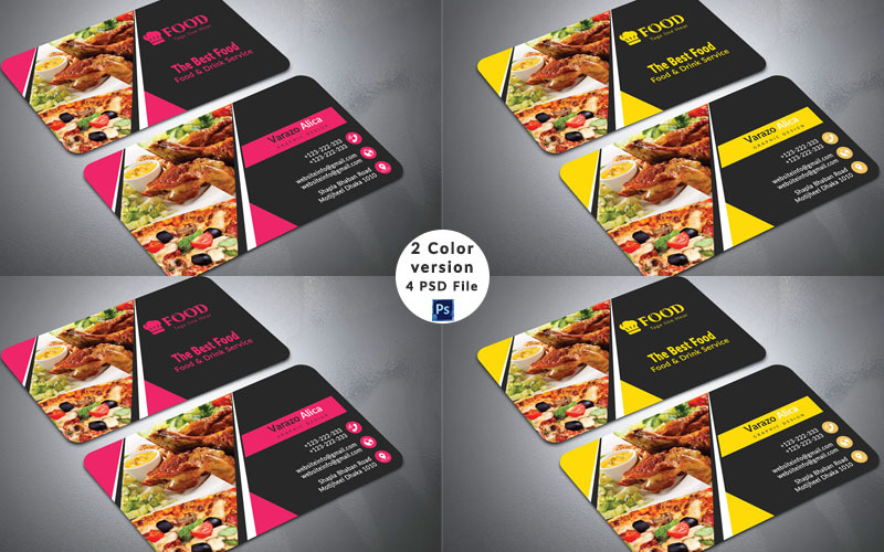 Download Фирменный стиль "Restaurant Business Card - Corporate Identity Template" / Restaurant Business Card - Corporate Identity Template - Фирменный стиль на тему графика burger,business,card,chef,coffee,corporate,creative,dj,drink,dvd,fast,food,flyer,modern,night,party,photography,pizza,restaurant,business