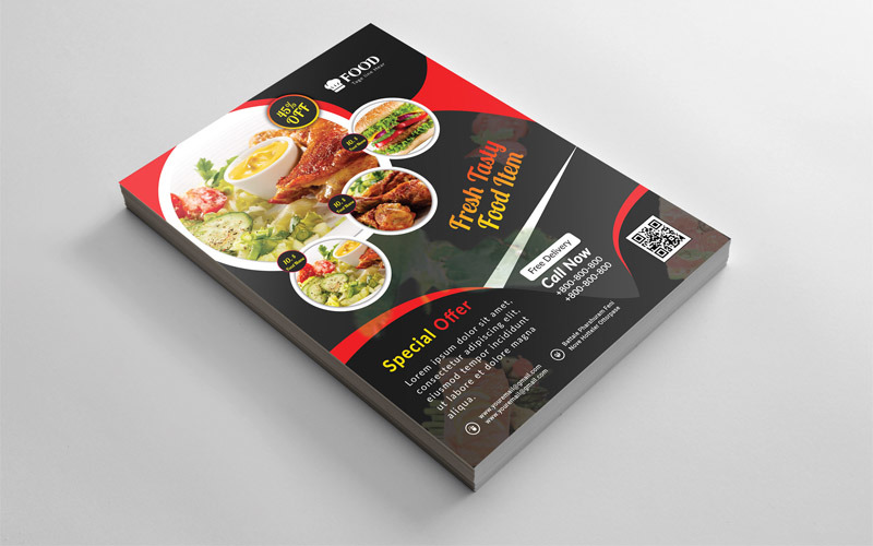 Download Фирменный стиль "Restaurant Flyer - Corporate Identity Template" / Restaurant Flyer - Corporate Identity Template - Фирменный стиль на тему графика bakery,flyer,bbg,burger,cafe,cake,dinner,fast,food,menu,lunch,pizza,restaurant
