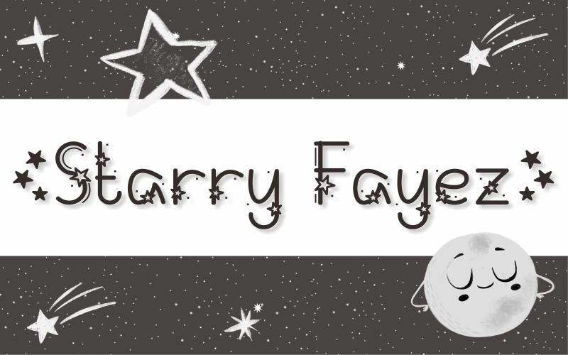 Download Шрифт "Strarry Fayez Font" / Strarry Fayez Font - Шрифт на тему графика cute,fancy,decorative,decorating,decoration,kid,child,star,starryundefined,displayundefined,headline