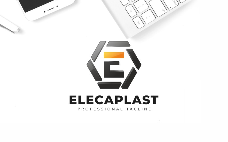 Download Шаблон логотипа "Elecaplast E Letter Logo Template" / Elecaplast E Letter Logo Template - Шаблон логотипа на тему графика abstract,box,brand,branding,business,creativity,cube,cubic,cubical,design,dimension,e,letter,e,logo,ecommerce,evolution,expert,expertise,extreme