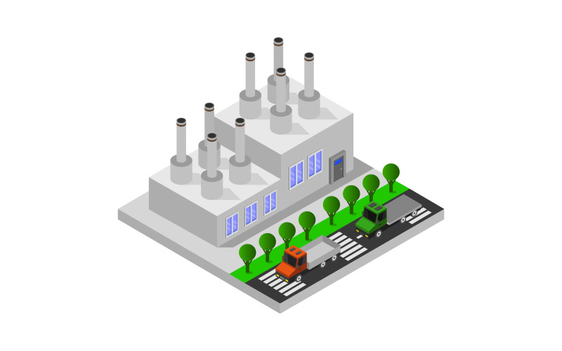 Download Vector "Isometric Industry - Vector Image" / Isometric Industry - Vector Image - Vector на тему графика illustration,set,vector,industry,production,plant,isometric,3d,collection,elements,industrial,factory,design,icon,operation,connecting,machine,site,component,automated