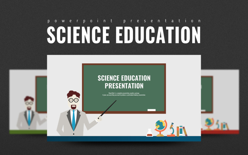Modèle PowerPoint de présentation de l'enseignement des sciences