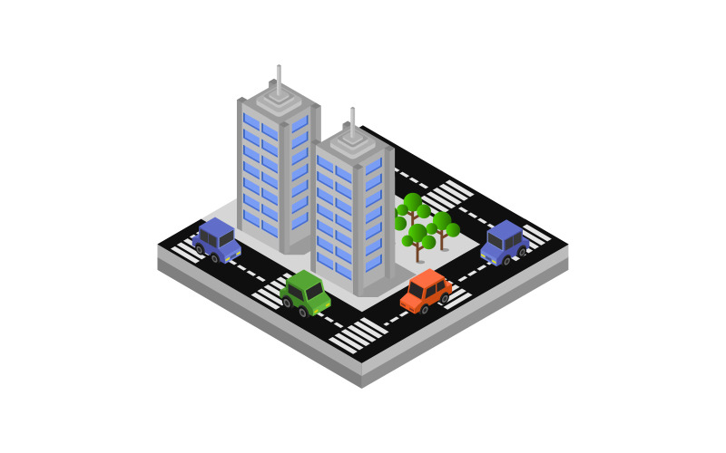 Download Vector "Isometric city - Vector Image" / Isometric city - Vector Image - Vector на тему графика megalopolis,illustration,urban,store,business,set,architecture,map,vector,perspective,construction,street,modern,house,isolated,city,shop,district,skyscraper,downtown