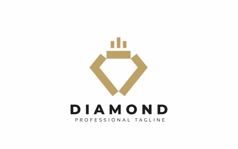 Download Шаблон логотипа "Diamond Logo Template" / Diamond Logo Template - Шаблон логотипа на тему графика clarity,class,classy,clean,crystal,diamond,diamonds,logo,effective,elegant,enhanced,estate,buyer,high,jewel,jewellery,jewelry,lux,luxury,price