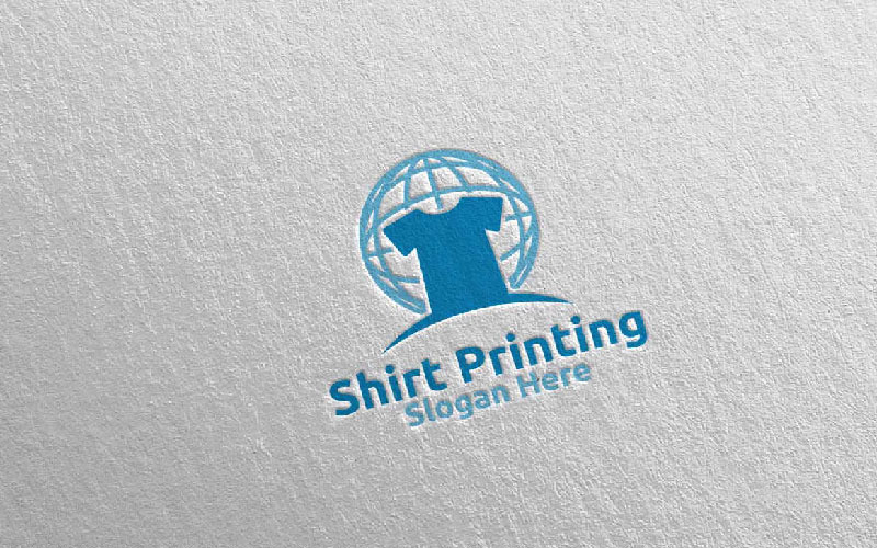 Download Шаблон логотипа "Global T shirt Printing Company Vector Logo Template" / Global T shirt Printing Company Vector Logo Template - Шаблон логотипа на тему графика global,printing,shirt,logo,canvas,clothes,clothing,tshirt,ink,studio,watercolor,artistic,creativity,community,border,laundry,illustrator,inkjet,textile,texture