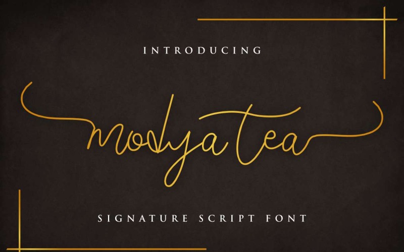 Modya Tea字体
