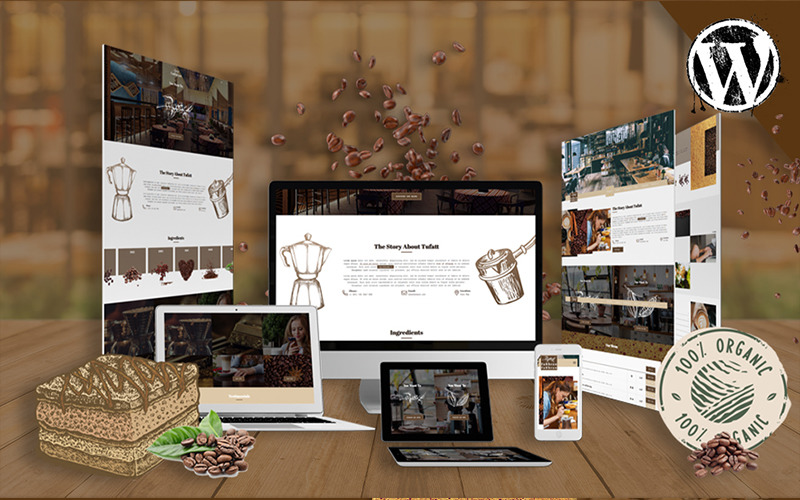 Vetbonen | Coffeeshop Barista WordPress-thema