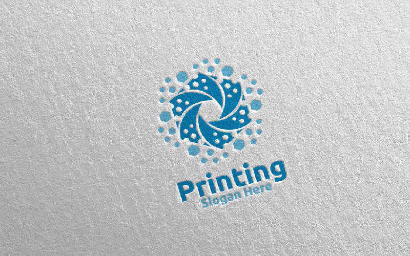 Download Шаблон логотипа "Digital Printing Company Vector Design Concept Logo Template" / Digital Printing Company Vector Design Concept Logo Template - Шаблон логотипа на тему графика logo,printing,media,printer,retail,scan,toner,album,book,journal,paint,advertising,copy,newspaper,paper,cmyk,color,colorful,magazine,icon