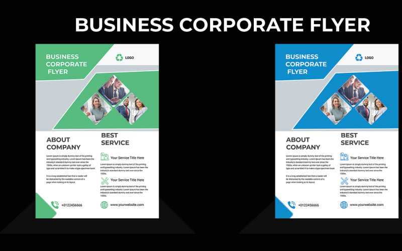 Download Фирменный стиль "Flyer Design - Corporate Identity Template" / Flyer Design - Corporate Identity Template - Фирменный стиль на тему графика a4,advertisement,advertising,agency,business,flyer,clean,company,consultant,corporate,creative,design,handout,leaflet,magazine,marketing,modern,multipurpose,newspaper,pamphlet