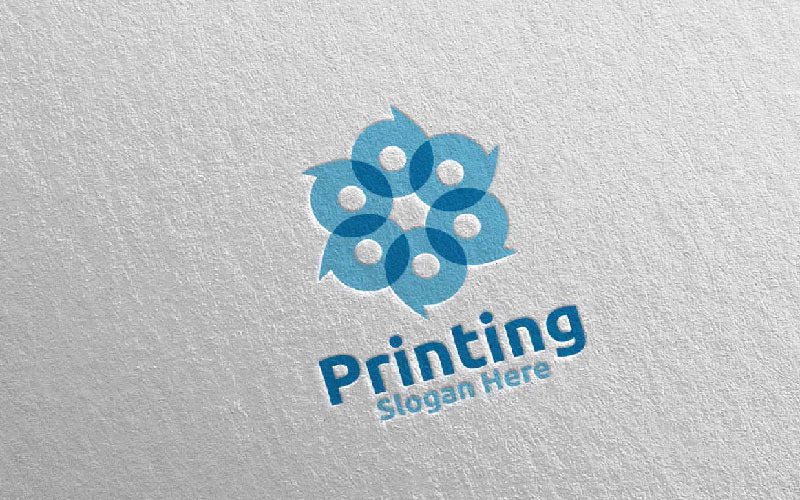 Download Шаблон логотипа "Letter P Printing Company Design Concept Logo Template" / Letter P Printing Company Design Concept Logo Template - Шаблон логотипа на тему графика logo,printing,media,printer,retail,scan,toner,album,book,journal,paint,advertising,copy,newspaper,paper,cmyk,color,colorful,magazine,letter