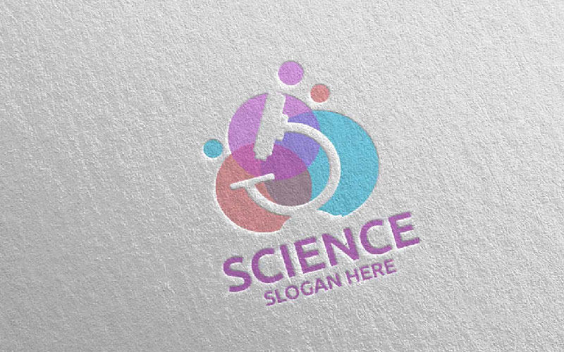 Download Шаблон логотипа "Science and Research Lab Design Concept Logo Template" / Science and Research Lab Design Concept Logo Template - Шаблон логотипа на тему графика microbiology,dna,drug,environment,ecology,education,health,laboratory,lab,chemistry,biotechnology,biology,logo,research,science,bio,pharmacy,atom,technology,scientific