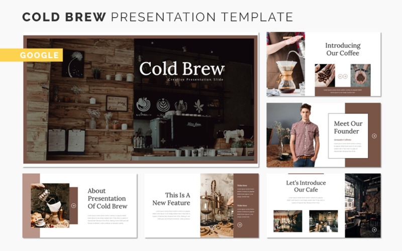 Cold Brew - Prezentacja Google Slides