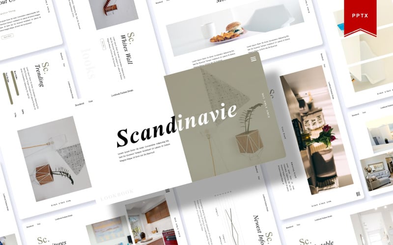 Escandinavo | Plantilla de PowerPoint