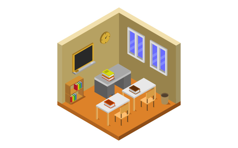 Download Vector "Isometric school on background - Vector Image" / Isometric school on background - Vector Image - Vector на тему графика illustration,cartoon,architecture,vector,university,isometric,school,education,college,facility,front,map,construction,design,street,public,modern,house,icon,exterior