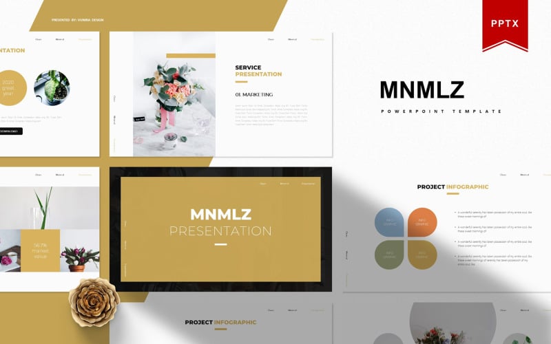 Mnmlz | Plantilla de PowerPoint