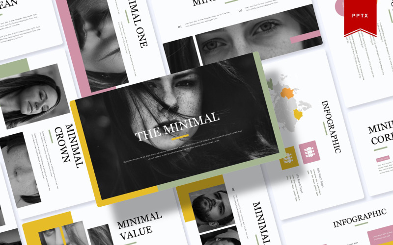 O mínimo | Modelo do PowerPoint