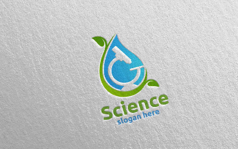 Download Шаблон логотипа "Science and Research Lab Design Concept Logo Template" / Science and Research Lab Design Concept Logo Template - Шаблон логотипа на тему графика microbiology,dna,drug,environment,ecology,education,health,laboratory,lab,chemistry,biotechnology,biology,logo,research,science,bio,pharmacy,atom,technology,scientific
