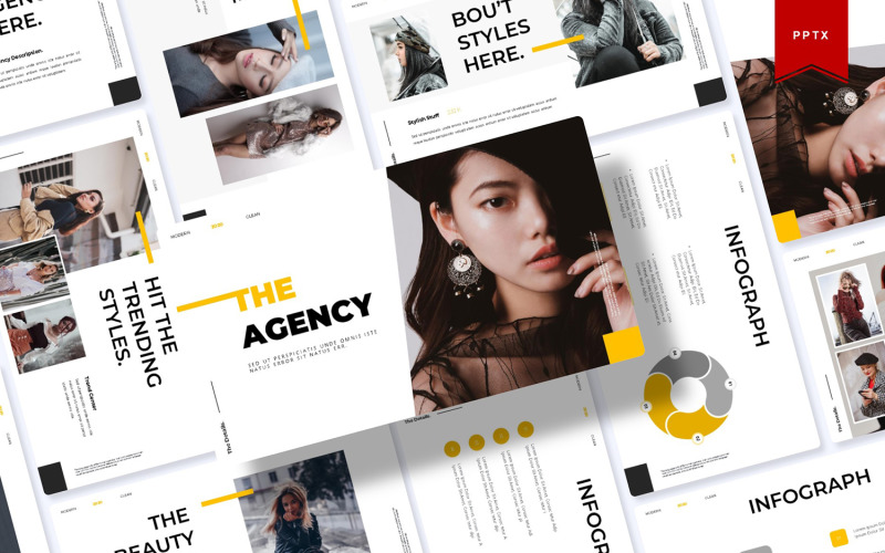 Agentura | PowerPoint šablona