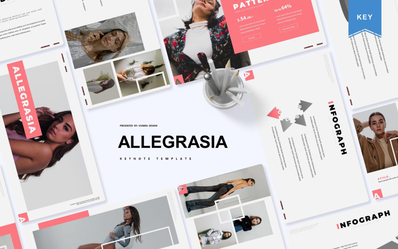 Allegrasia - шаблон Keynote