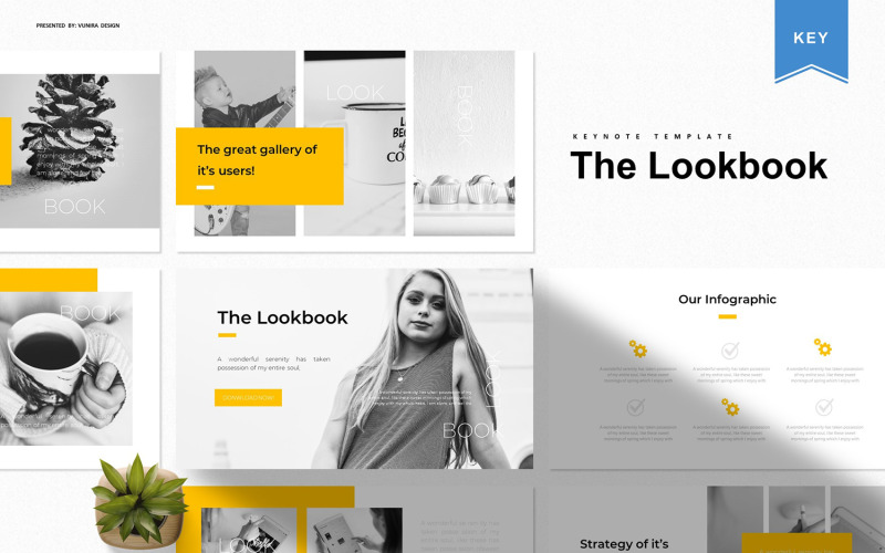 Il Lookbook - Modello di Keynote