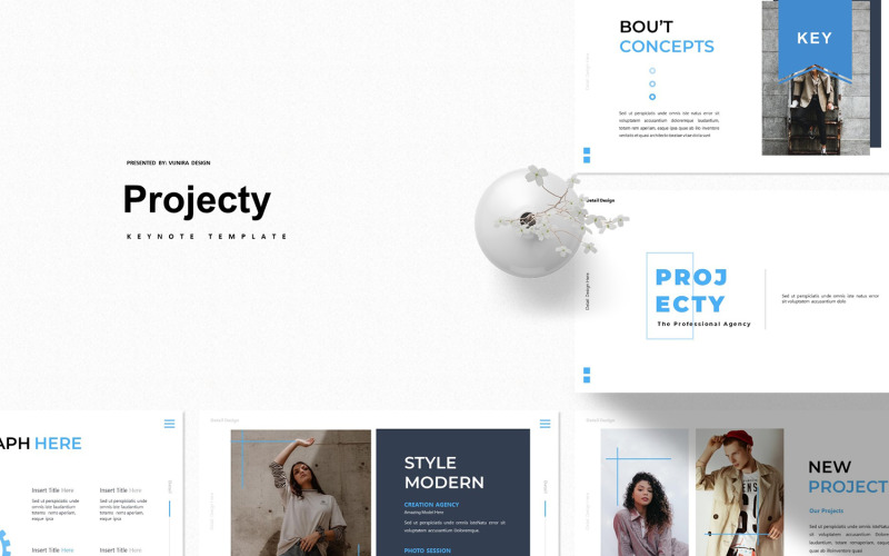 Projecty - modello di Keynote