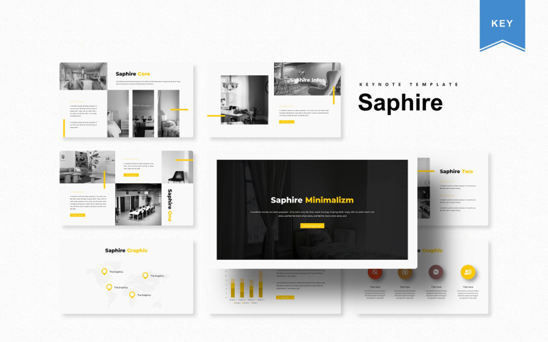 Saphire - Modello di Keynote