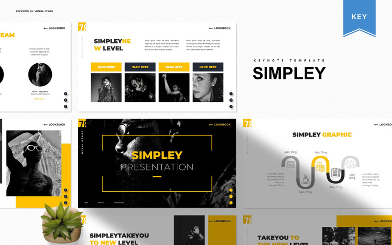 Simpley - Modello di Keynote