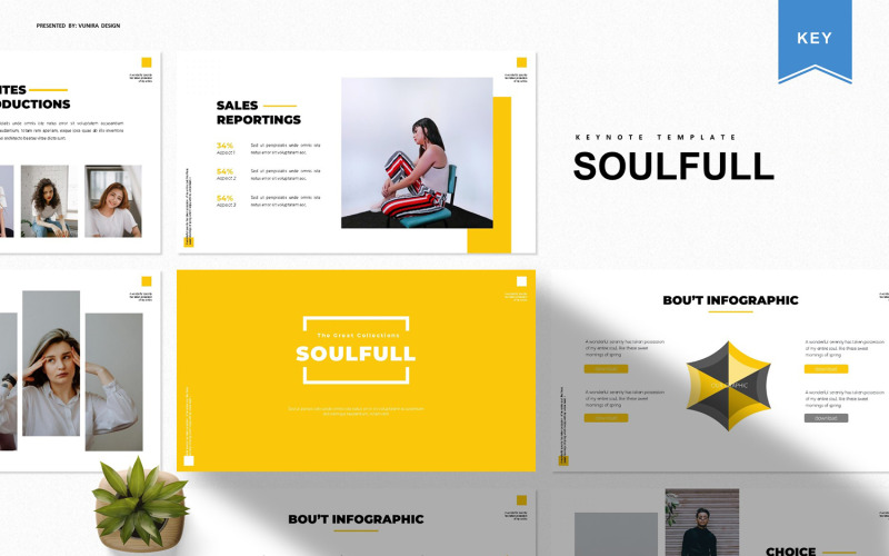 Soulfull - шаблон Keynote