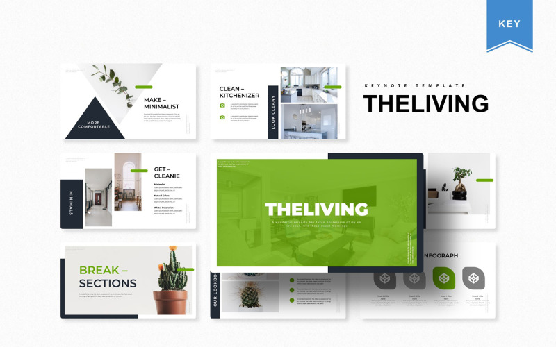 The Living - Keynote template