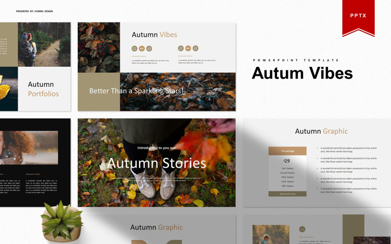 Autum Vibes | PowerPoint template