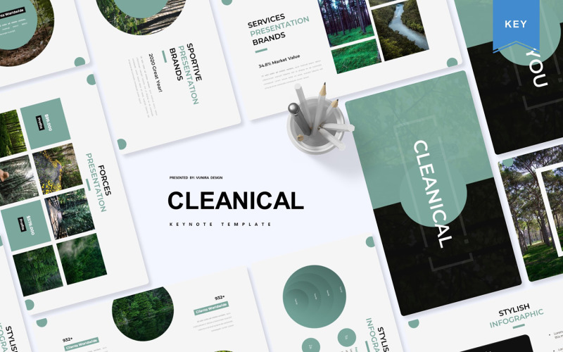Cleanical - Modello di Keynote