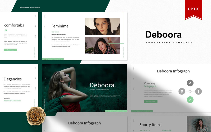 Deboora | Modèle PowerPoint